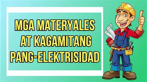 Mga materyales na pang elektrisidad